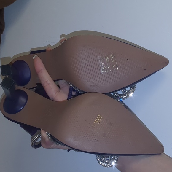 Call It Spring Galaa Lace Up Rhinestone Bow Heels  usa 8   eur 38.5  uk 5.5 - Picture 11 of 13